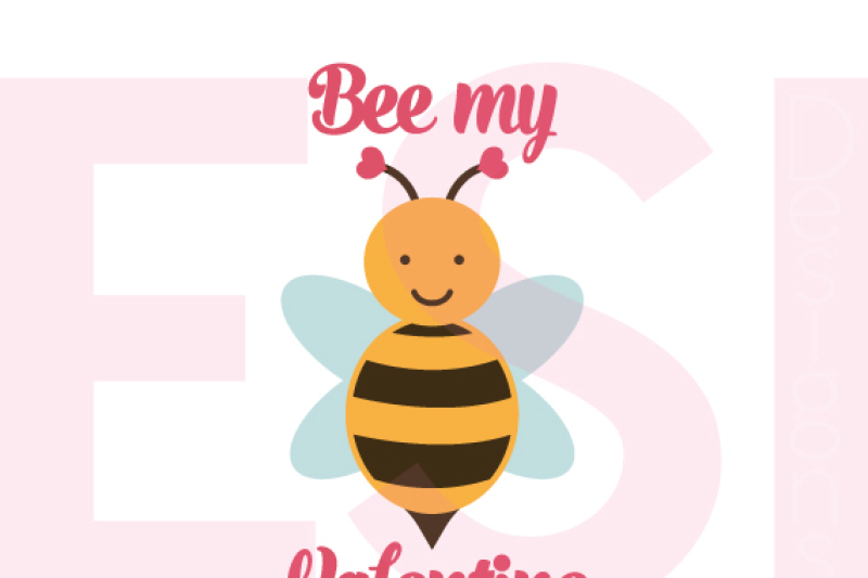 bee-my-valentine-design-svg-dxf-eps