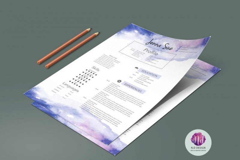 creative-cv-template-cover-letter-template-watercolor-background