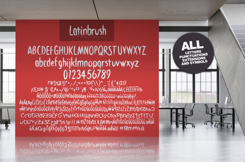 latinbrush-typeface