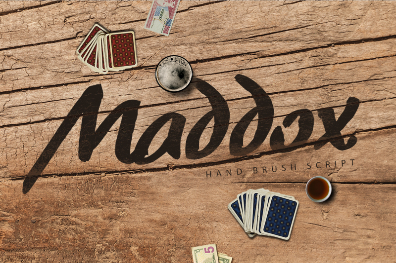maddox-brush-typeface