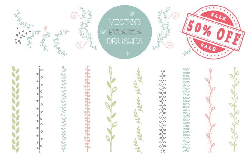 50-percent-off-set-of-10-floral-brushes