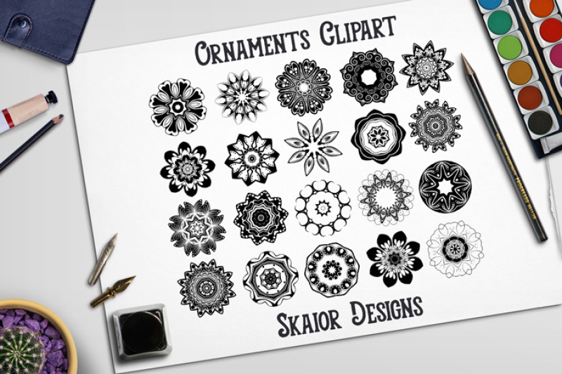 ornaments-clipart