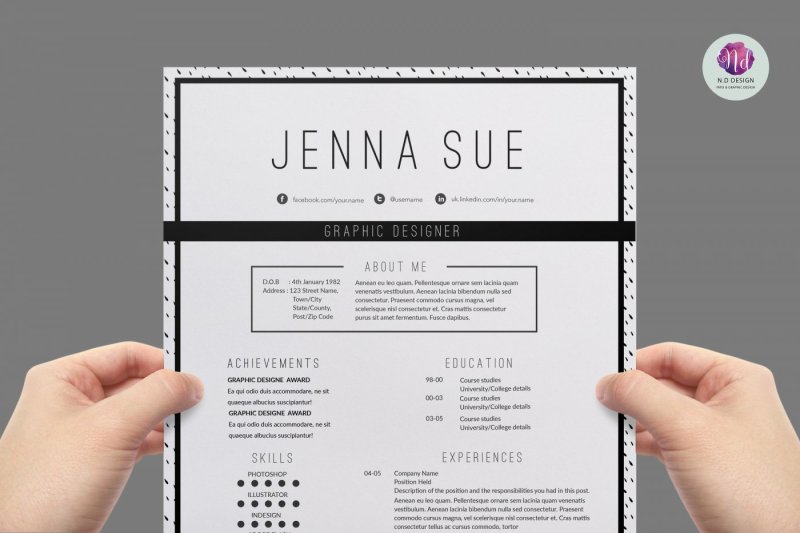 modern-resume-template-cover-letter-template-references-template