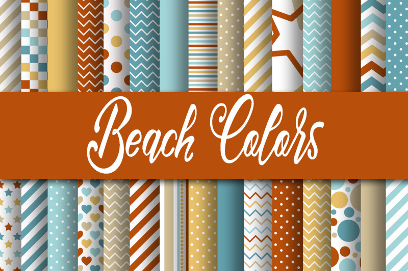 beach-colors-digital-papers
