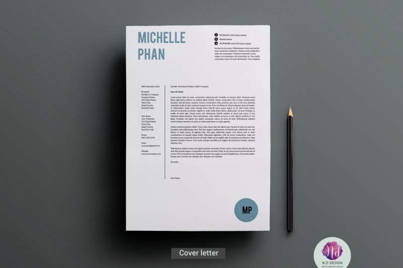 professional-resume-template-cover-letter-template