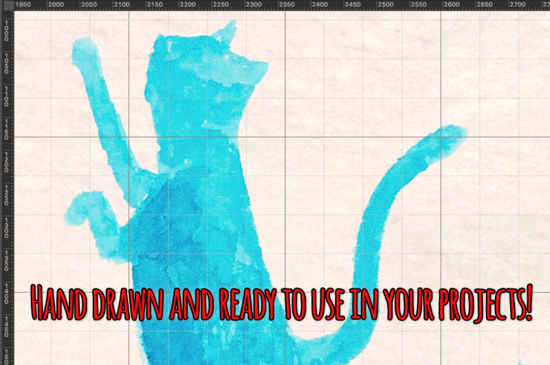 11-cat-silhouette-graphics-kitty-illustrator-elements-vector-graphics-bundle