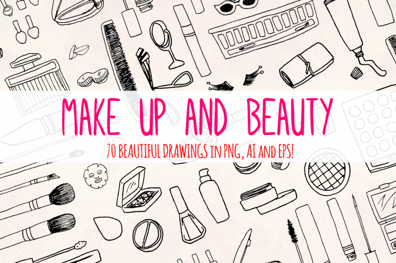 beauty-sketches-70-cosmetics-and-make-up-illustrations-vector-graphics-bundle