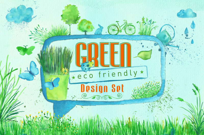 green-design-set