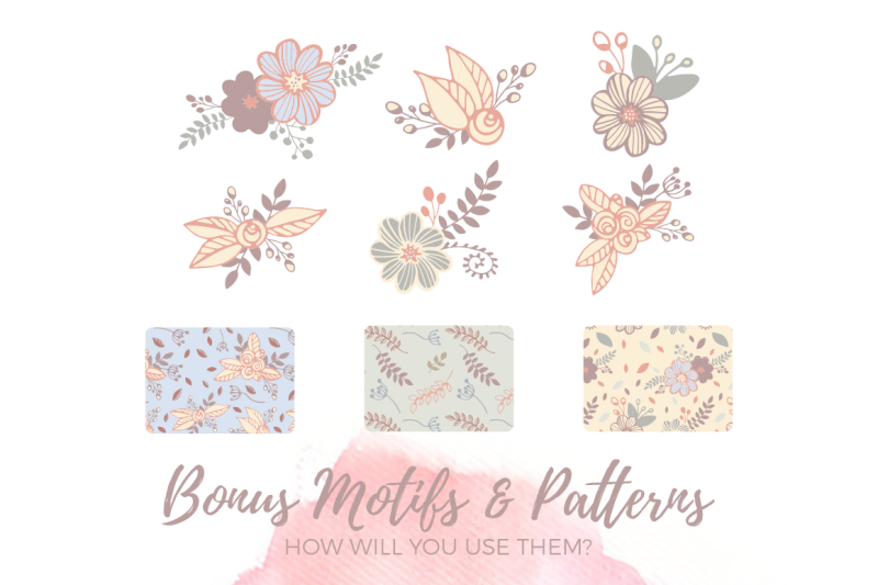 vector-vintage-floral-with-bonus-elements-and-patterns