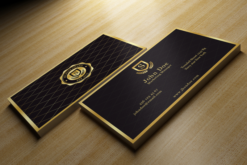 gold-and-black-business-card