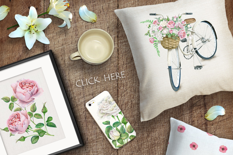 50-off-watercolor-bicycles-and-flowers