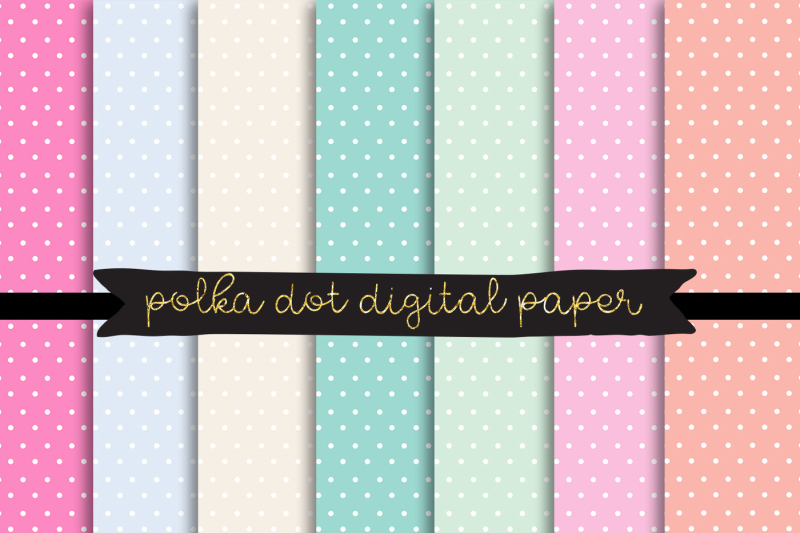 polka-dot-digital-paper-pastel-polkadot-texture