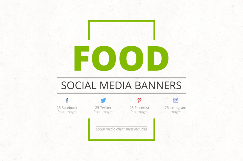 food-social-media-banners
