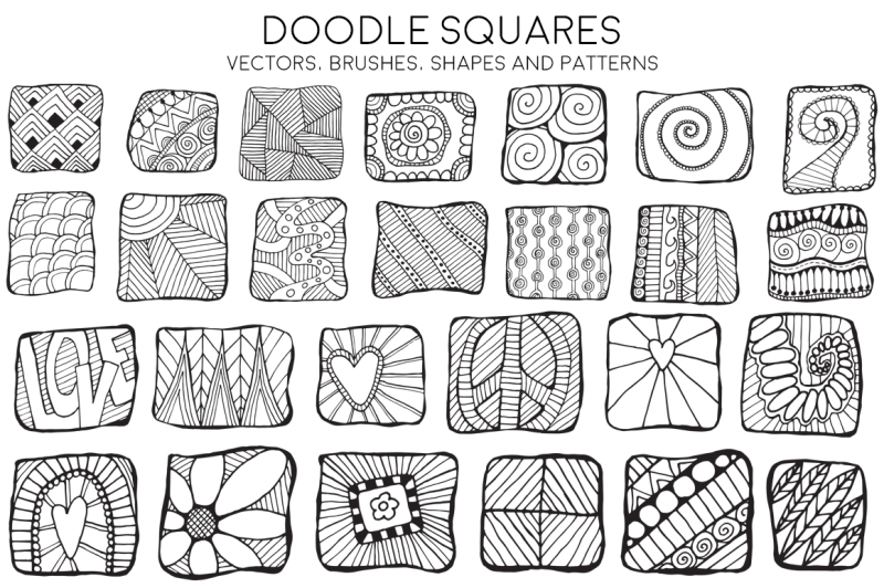 doodle-squares