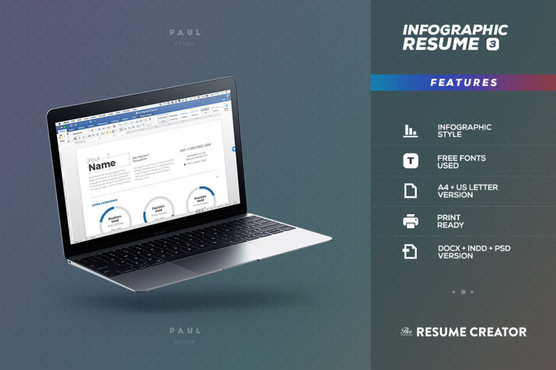 infographic-resume-cv-volume-3-indesign-word-template