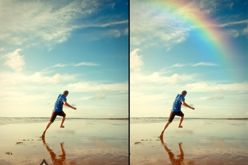 realistic-rainbow-photo-overlays