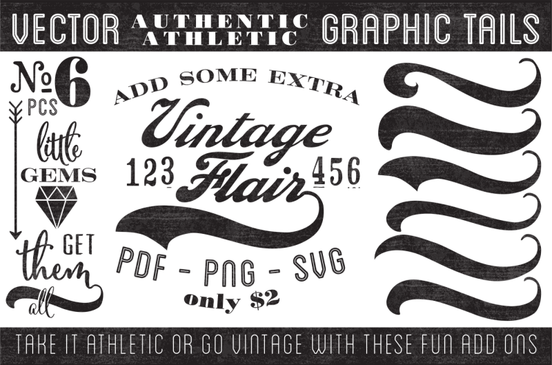 vintage-vector-graphic-tails