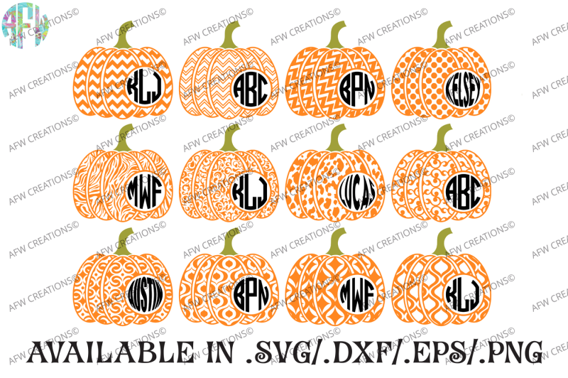 monogram-pattern-pumpkins-svg-dxf-eps-cut-files