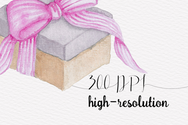 gift-boxes-watercolor-collection