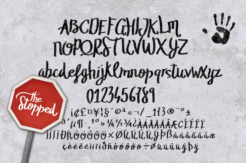 the-stopped-brush-typeface