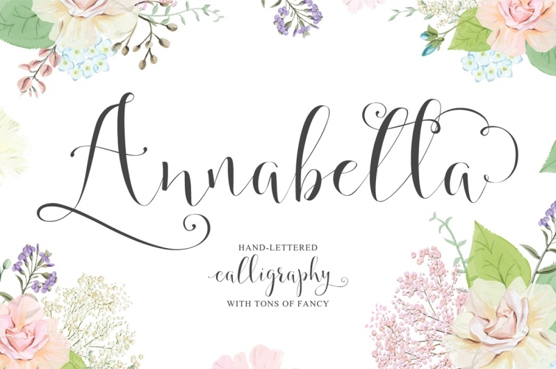annabella-calligraphy-script