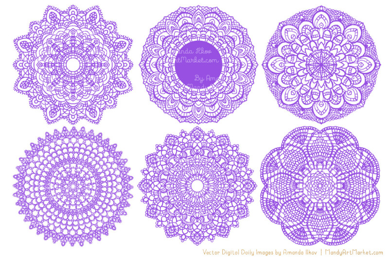 purple-vector-lace-doilies