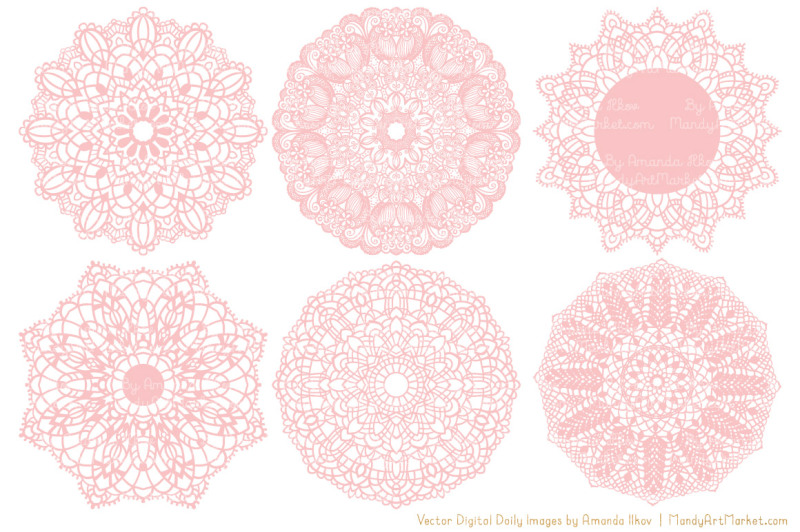 soft-pink-vector-lace-doilies