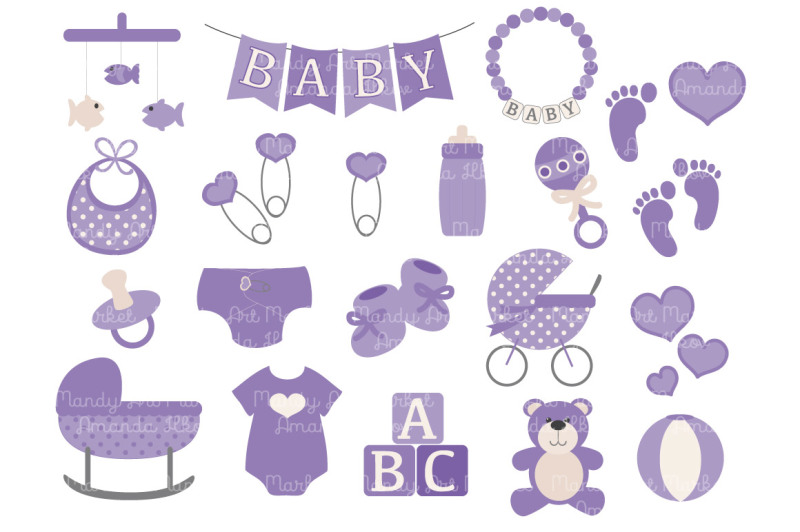 purple-vector-baby-items