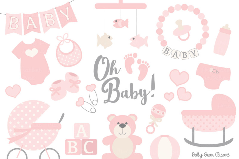 soft-pink-vector-baby-items