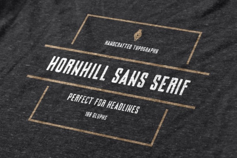 hornhill-font-family-2-fonts