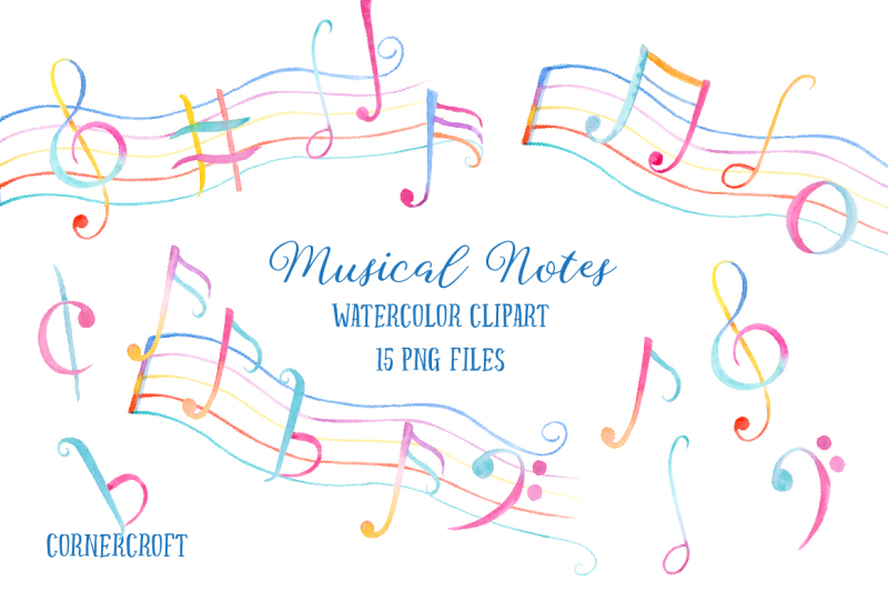 watercolor-clipart-musical-notes