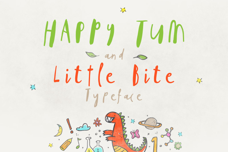 happy-tum-and-little-bite-font