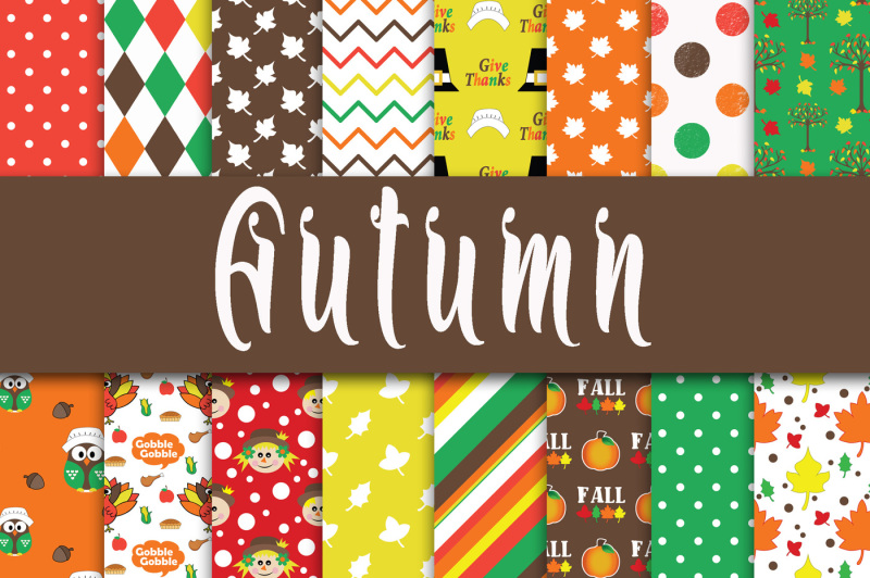 autumn-digital-papers