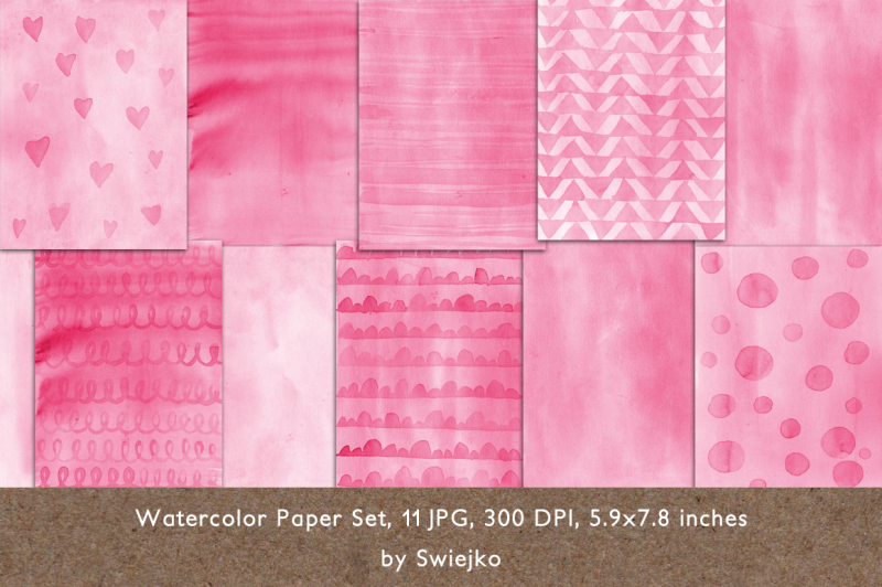 watercolor-paper-set-valentines-day