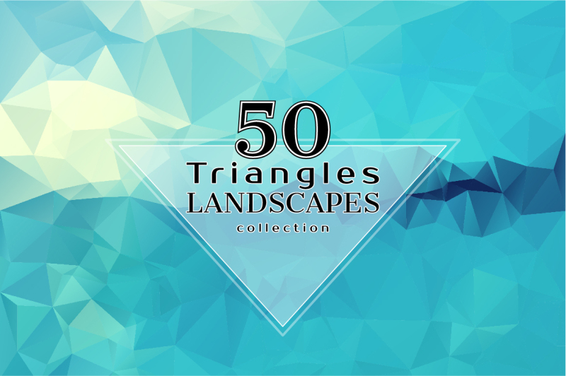 triangles-landscapes-collection