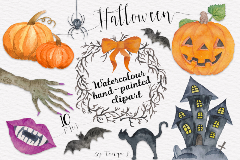 halloween-watercolor-set