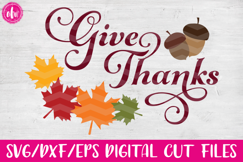 give-thanks-svg-dxf-eps-cut-file