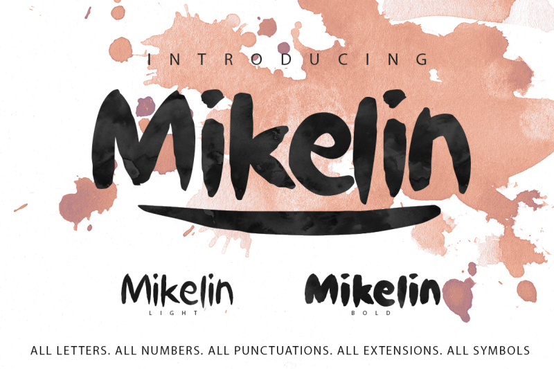 mikelin-typeface