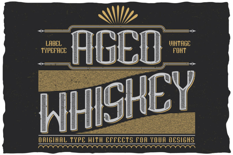 agedwhiskey-typeface