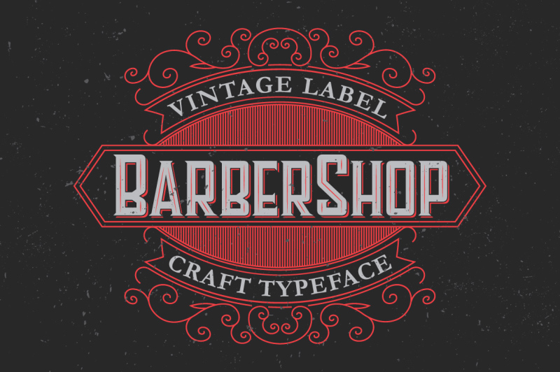 barber-label-typeface