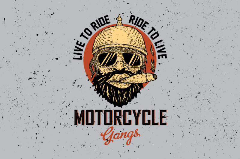 biker-t-shirt-design