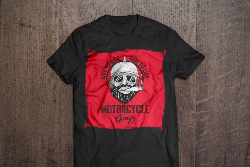 biker-t-shirt-design