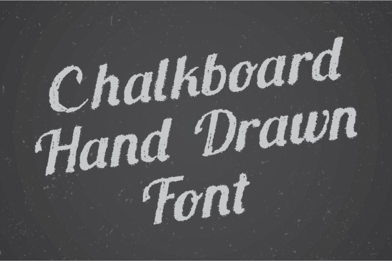 chalkboard-hand-drawn-font