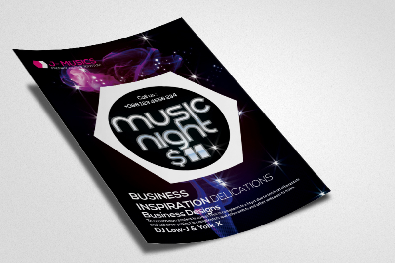 music-night-flyer-templates