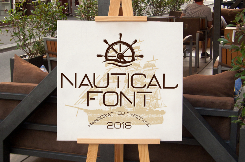 nautical-typeface