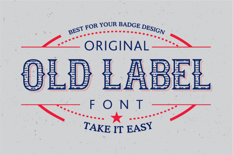 old-label-font
