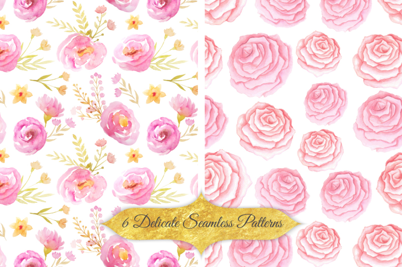 watercolor-floral-patterns-vol-1