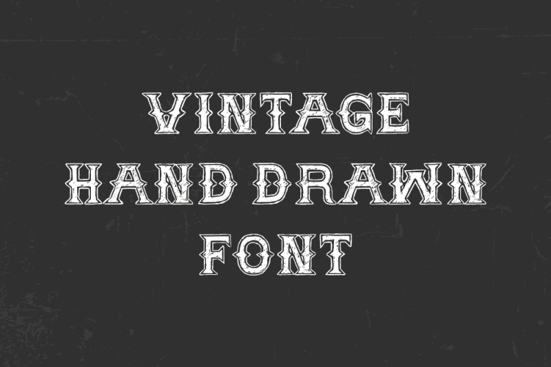 vintage-hand-drawn-font