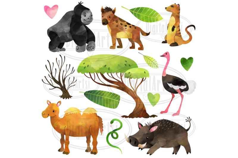 watercolor-safari-animals-clipart