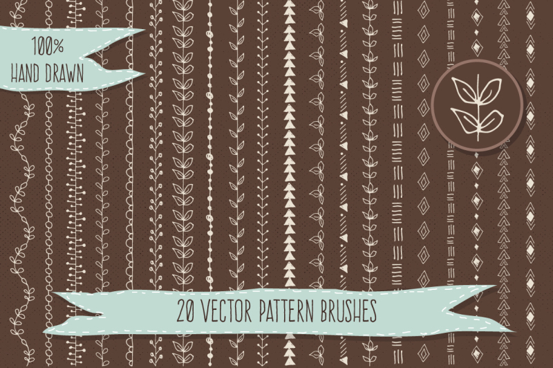 vector-pattern-brushes-set